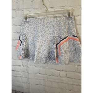 lucky in love Ladies Sz XS Tennis Golf pickleball skort Stretch pull on Animal